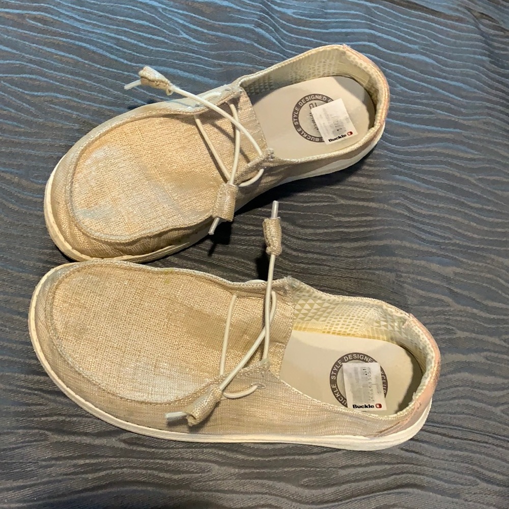 Hey Dudes Pink Shimmer Glitter